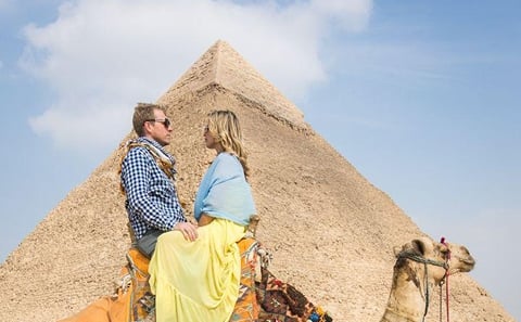 Day trip to Giza Pyramids Citadel & Bazaar