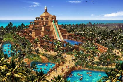Dubai Atlantis Aquaventure Water Park with Lost Chambers Tour with Private Transfers