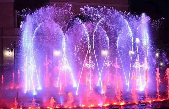 Land of Legends Night Show with Round Transfer from Side