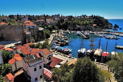 Private Antalya City Tour with Waterfalls, Oldtown and Boat Trip