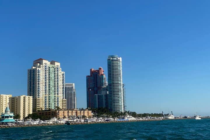 Miami 75-Min Biscayne Bay Cruise with optional Hop-on Hop-off Bus
