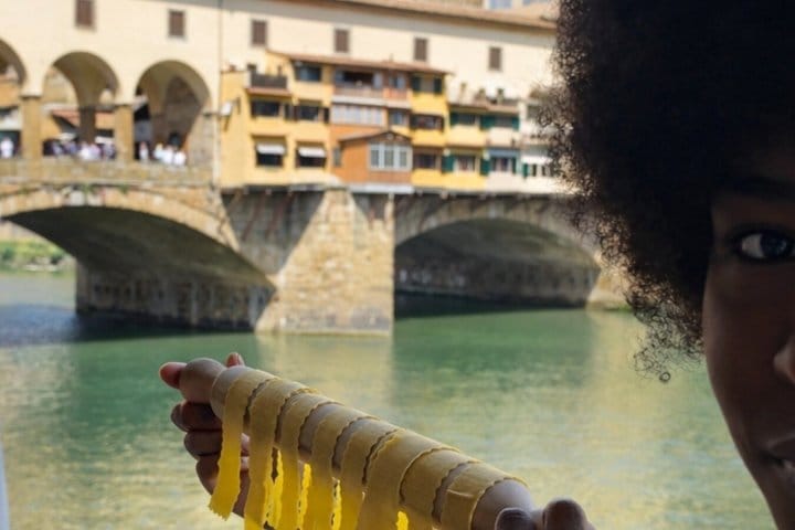 Handmade Pasta and Wine in Florence with Ponte Vecchio View 8