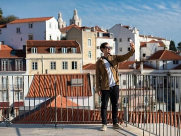 Professional Photography Session in Lisbon's Alfama District
