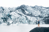 Exploring the glacier wonderland of Sólheimajökull glacier and lagoon