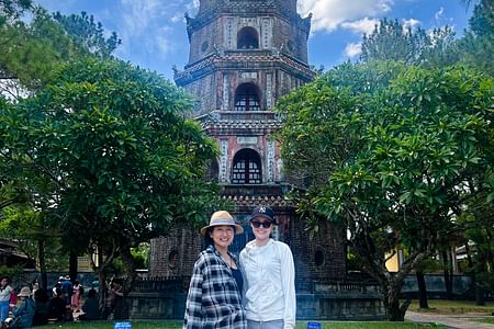 Discover the Royal Charm of Hue City: Thien Mu Pagoda, Citadel & Tomb of Tu Duc