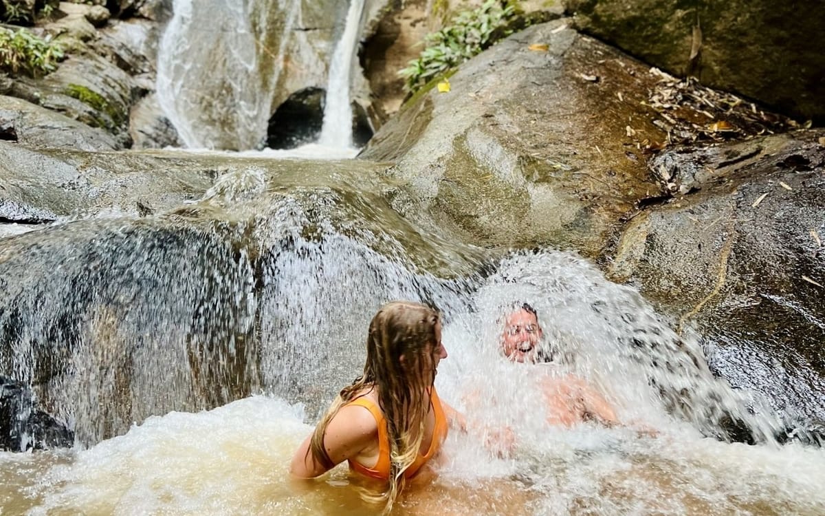 Chiang Mai Half-Day Adventure: River Tubing & Waterfall Slide