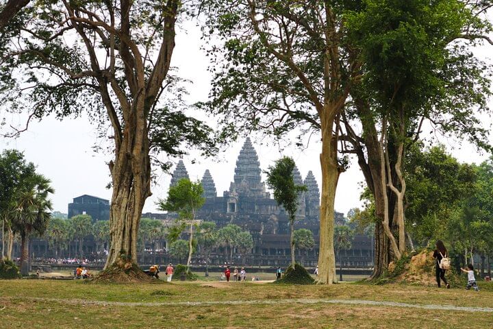 Travel in Siem Reap private tour package exploring Angkor Wat and nearby temples