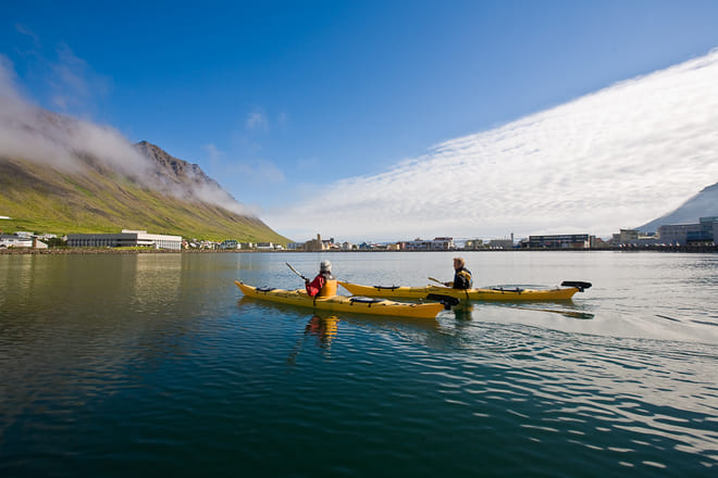 Calm Water Kayaking Iceland
