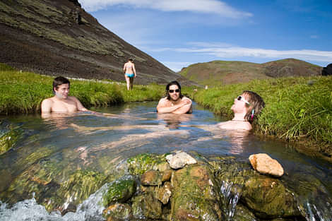Hike the hot springs and take a bath in the hot river