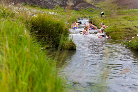Hike the hot springs and take a bath in the hot river